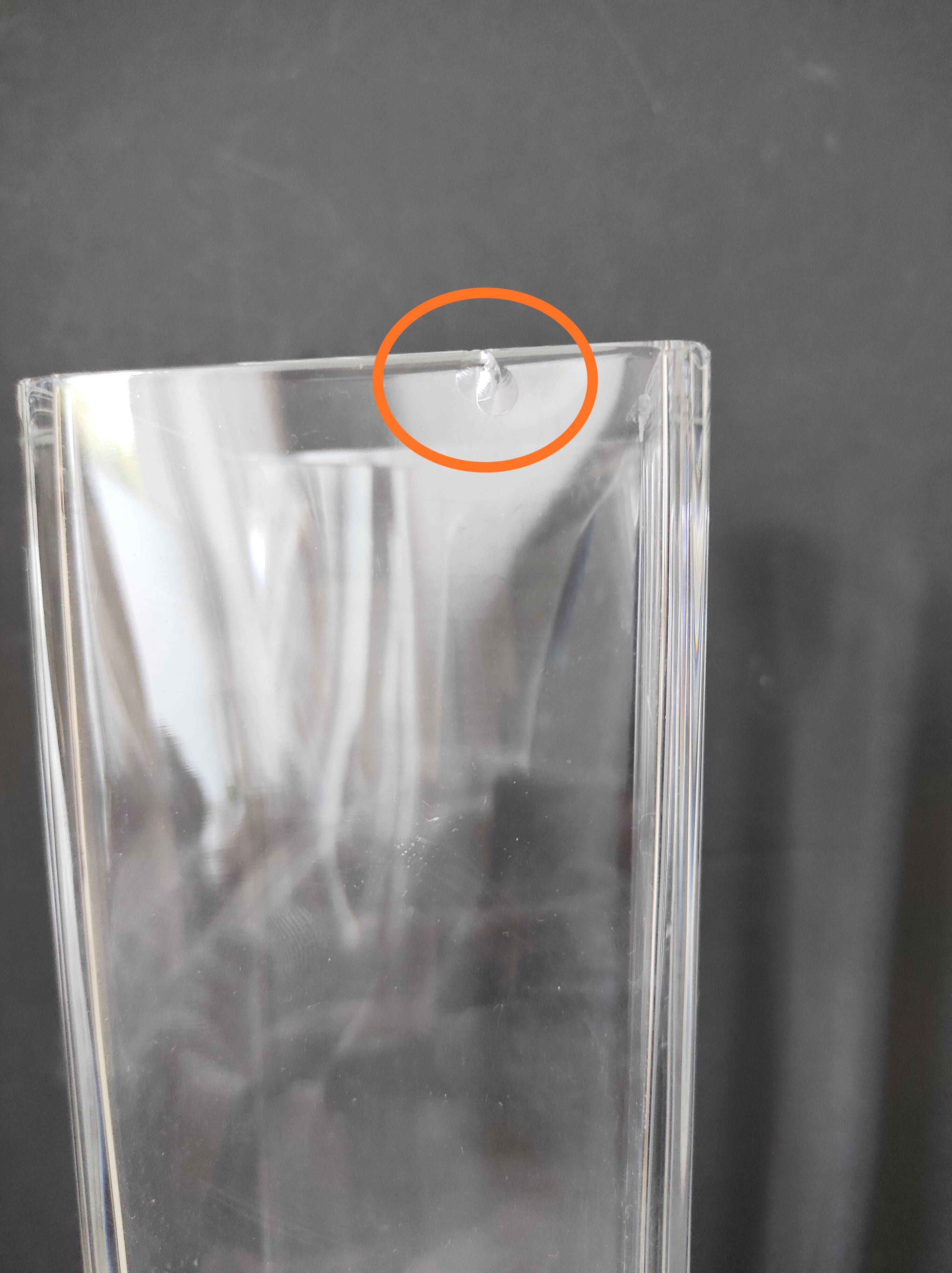 Vase en cristal de Bayel