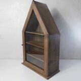Old niche shelf with glazed statue