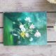 Huile sur toile tulipes en vase