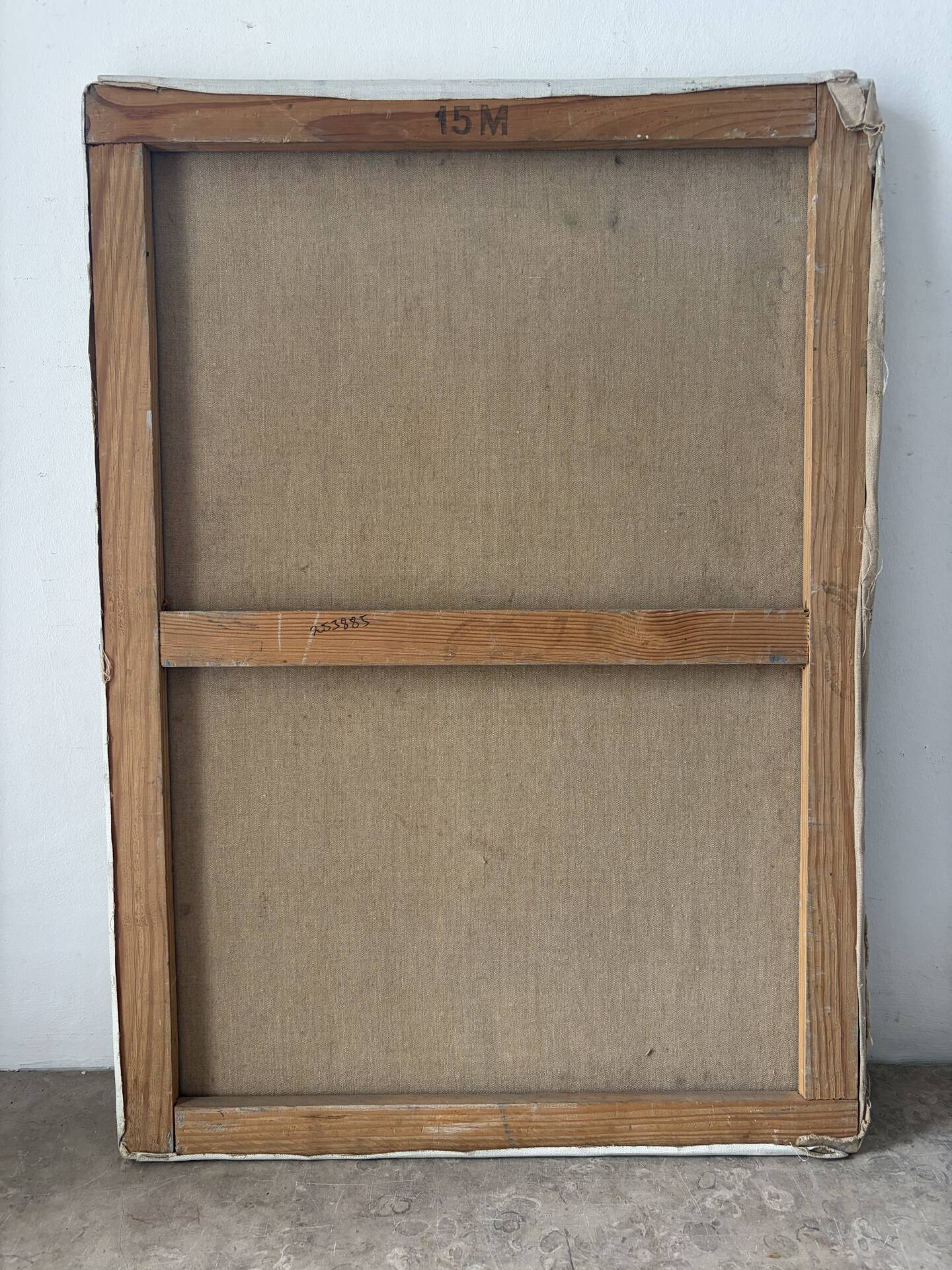 Vase cubiste, huile sur toile