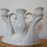 White ceramic candlestick