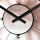 Modernist wall clock by Heinrich Moller for Kienzle