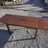 Scandinavian extendable teak table from the 60s