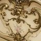 Lit matrimonial des années 40 dans le style Louis XV.
