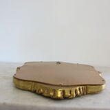 Gilded wooden mirror,