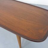 Teak & Oak Coffee Table by Børge Mogensen for Fredericia Stolefabrik, 1950s