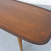 Teak & Oak Coffee Table by Børge Mogensen for Fredericia Stolefabrik, 1950s