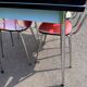 Vintage 70s Formica chair with table