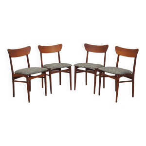 Ensemble de quatre chaises - danemark