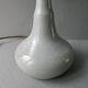 Lampe en grès ton gris bleu des années 70