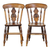 2 chaises de salle à manger, milieu du 19e siècle