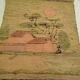Handmade tapestry in wool and jute 100cm high / 75cm wide