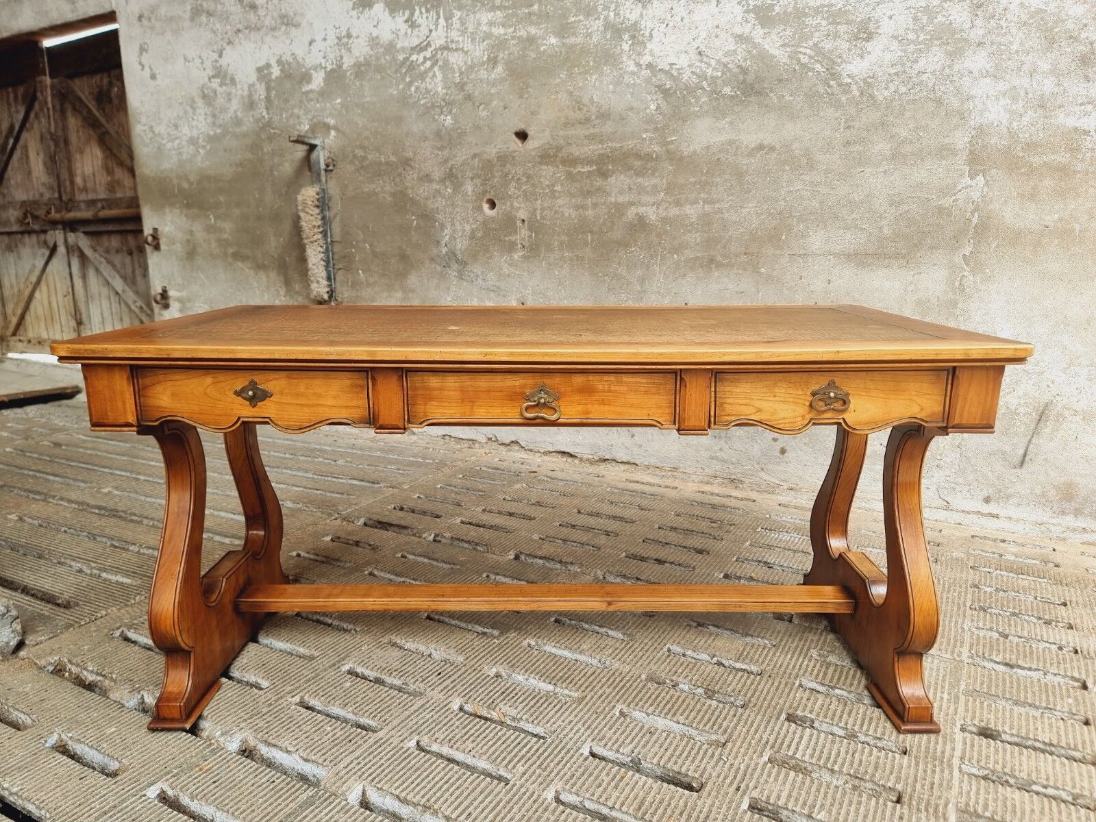 Antique table desk table N.V. Paerels