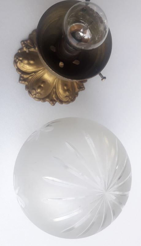 Napoleon III brass and globe