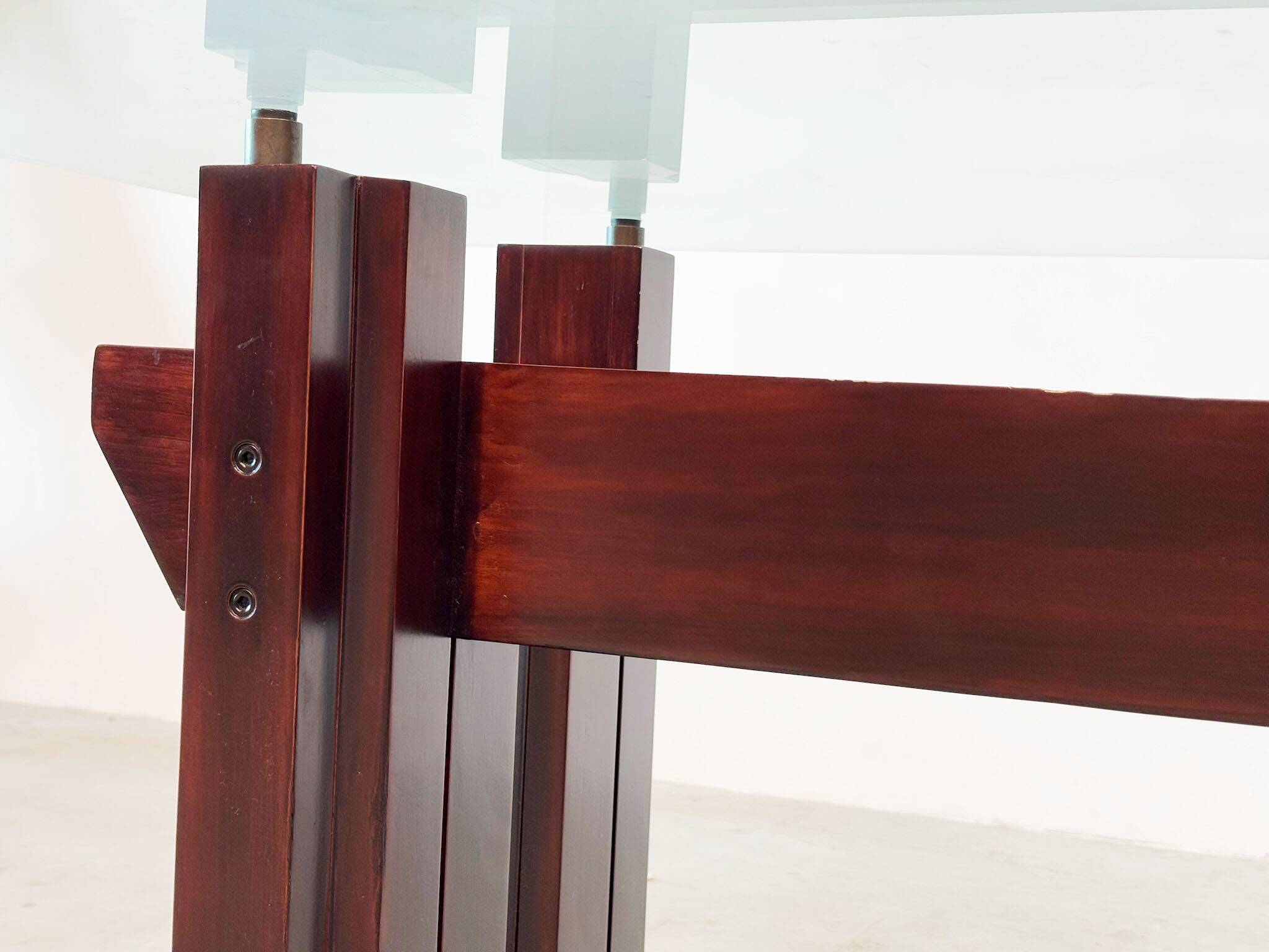 Dining table "Cangrande" by Franco Poli for Bernini