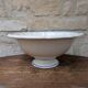 Vintage large salad bowl Gien Rouen model blue arabesques 30x14cm