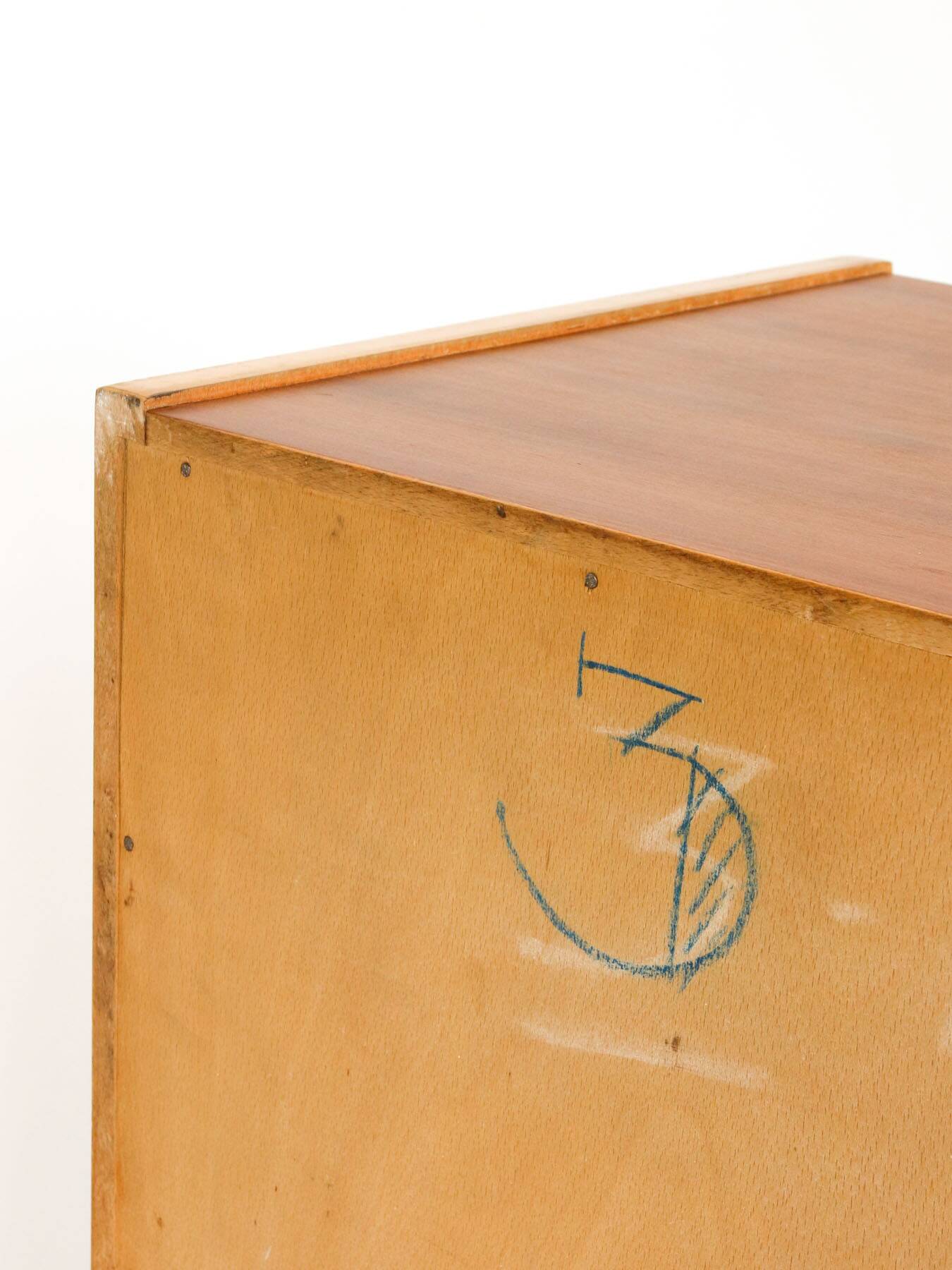 Mid-Century Modern Scandinavian Wooden Bar Cabinet, 1950s