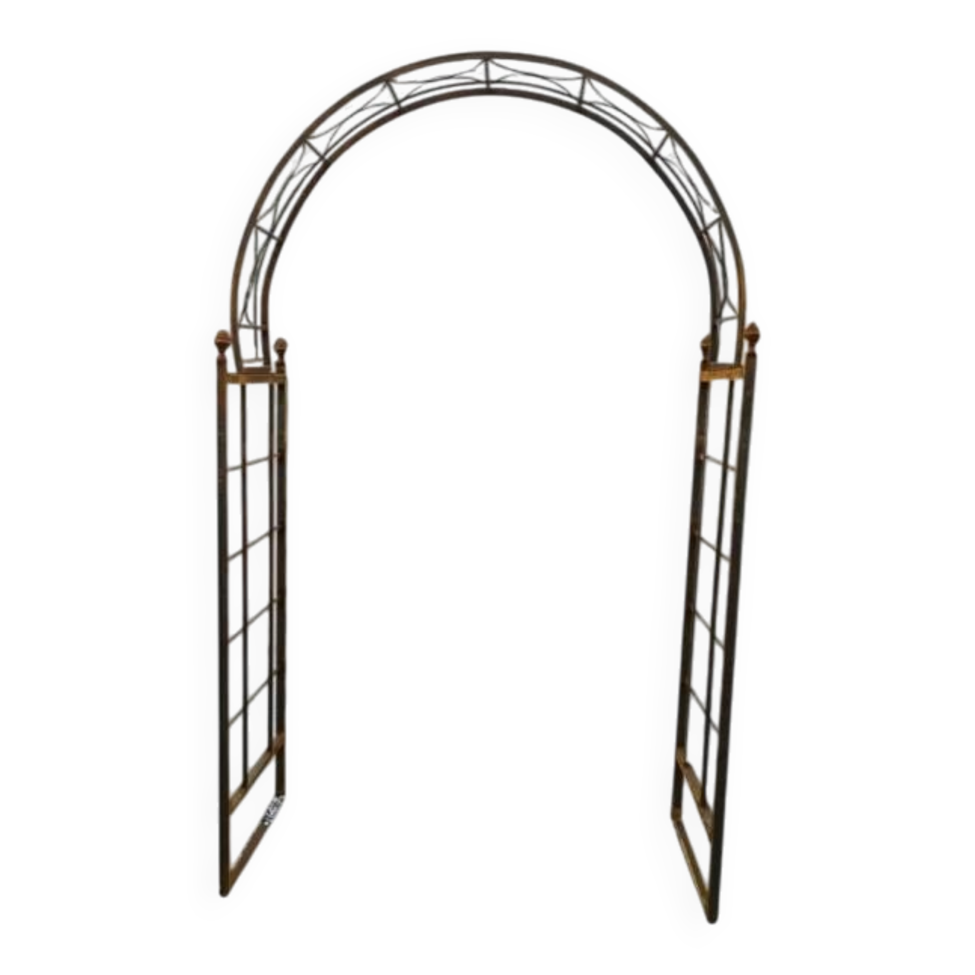 Arche de jardin en fer forgé