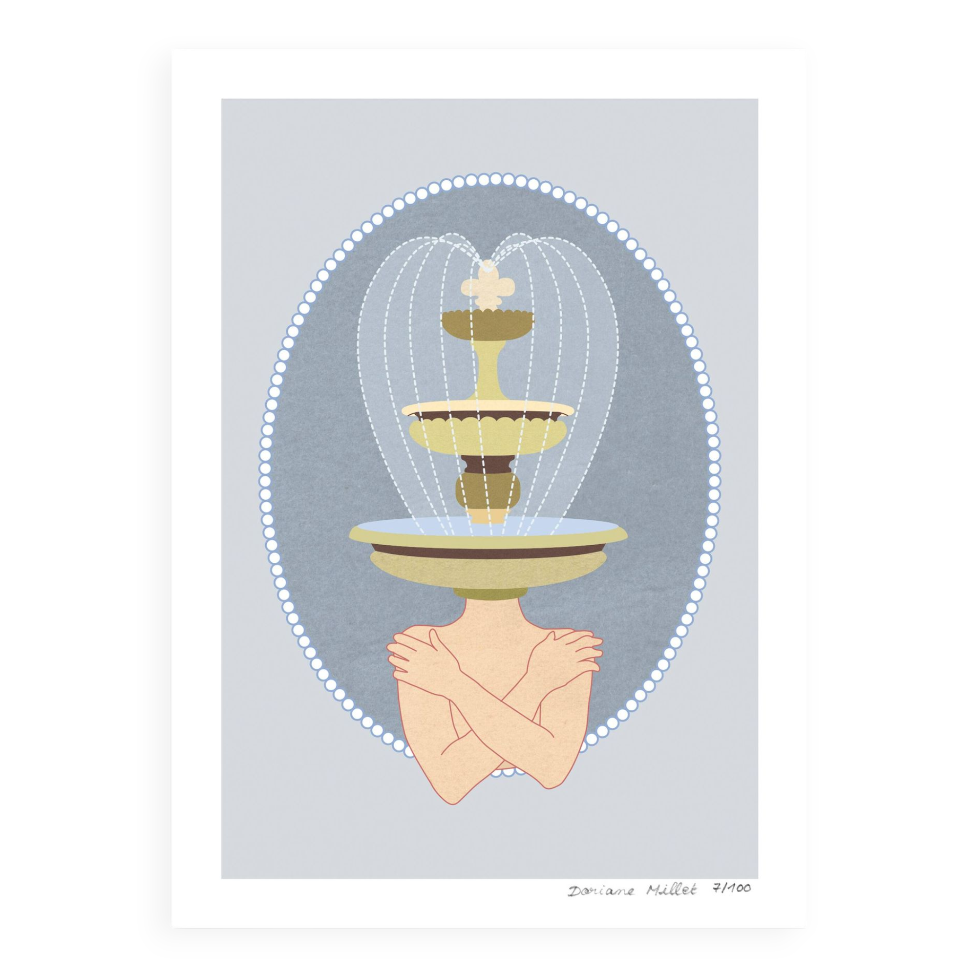 The Sensitive, art print 13x18 cm, limited edition