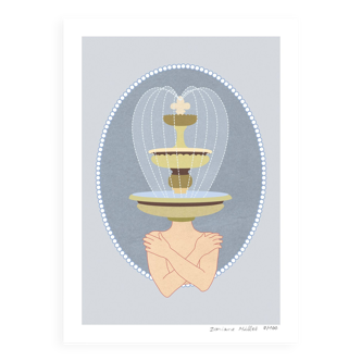 The Sensitive, art print 13x18 cm, limited edition