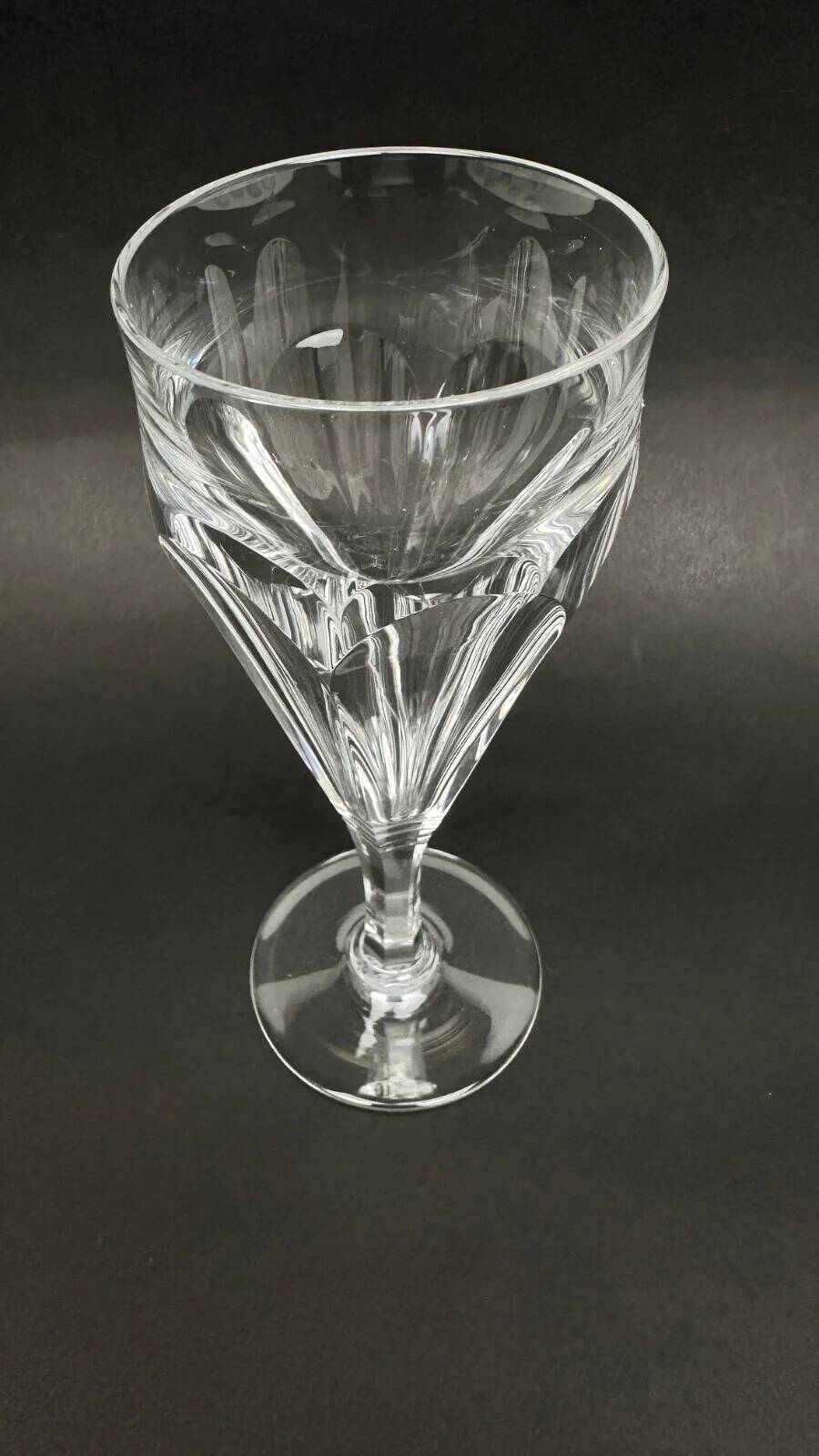 Baccarat, set of 9 champagne flutes model Duchesse de Dino