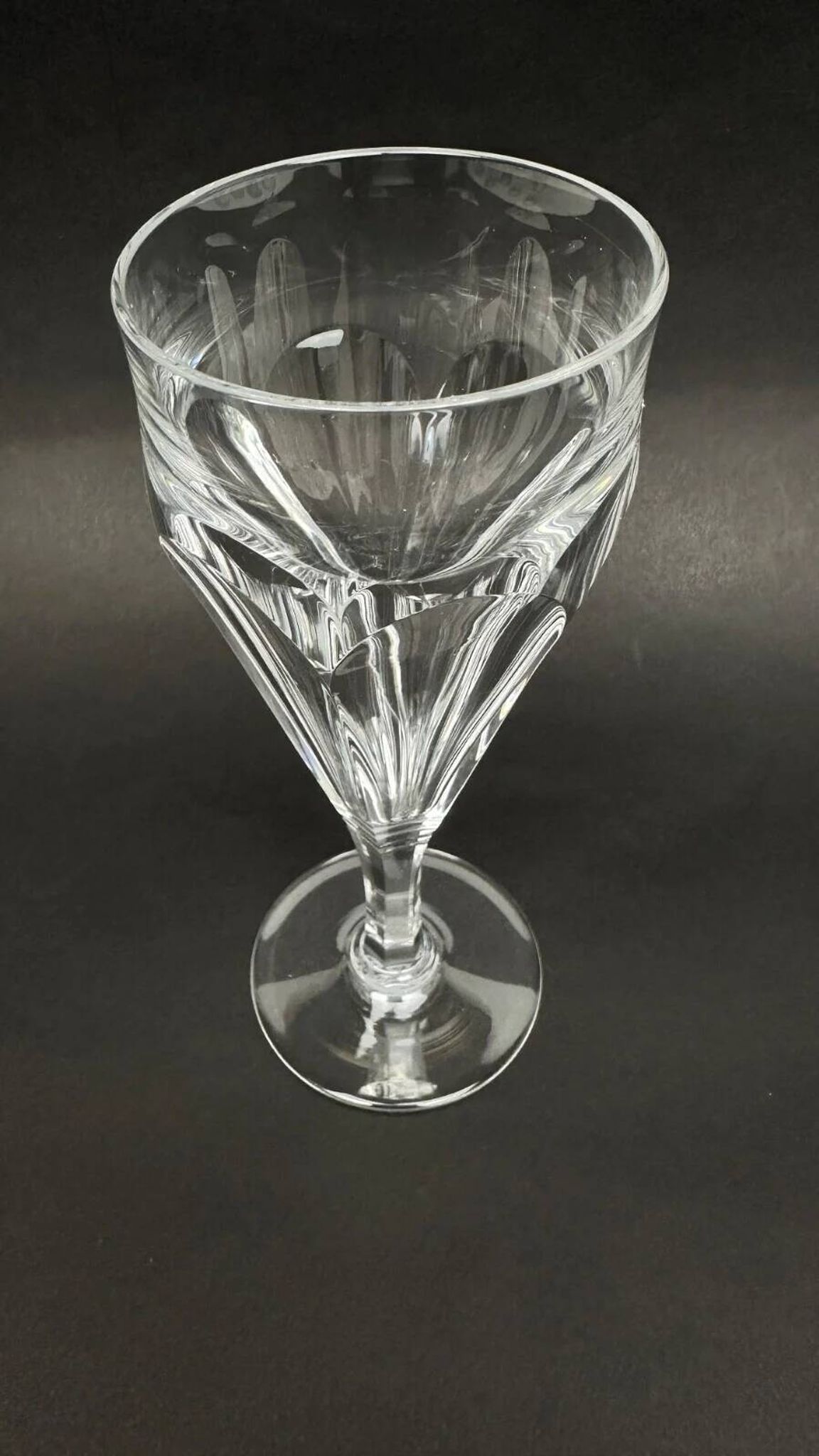 Baccarat, set of 9 champagne flutes model Duchesse de Dino