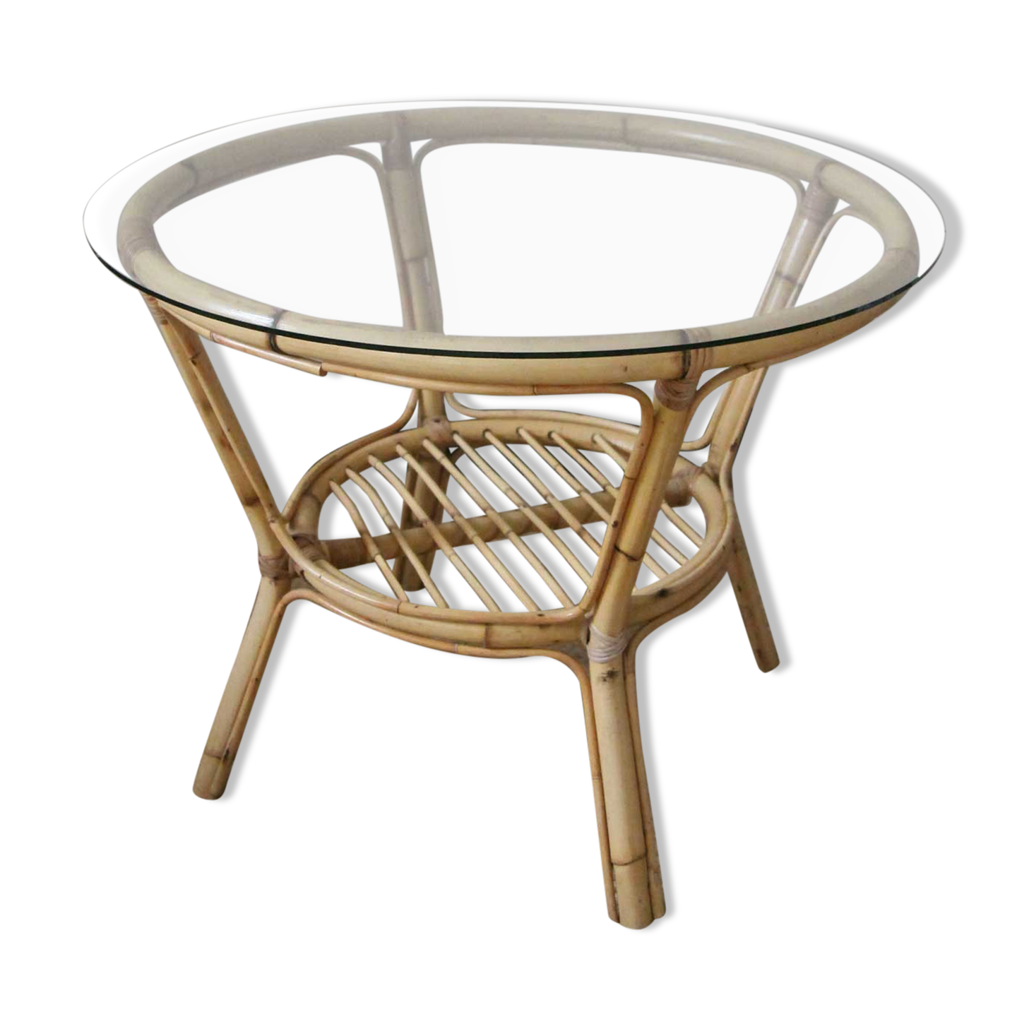 Bamboo coffee table