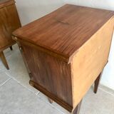 Pair of vintage bedsides