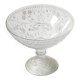 Bol en verre pressé sur pied : Design de Cibulak Pavel Panek / 1974