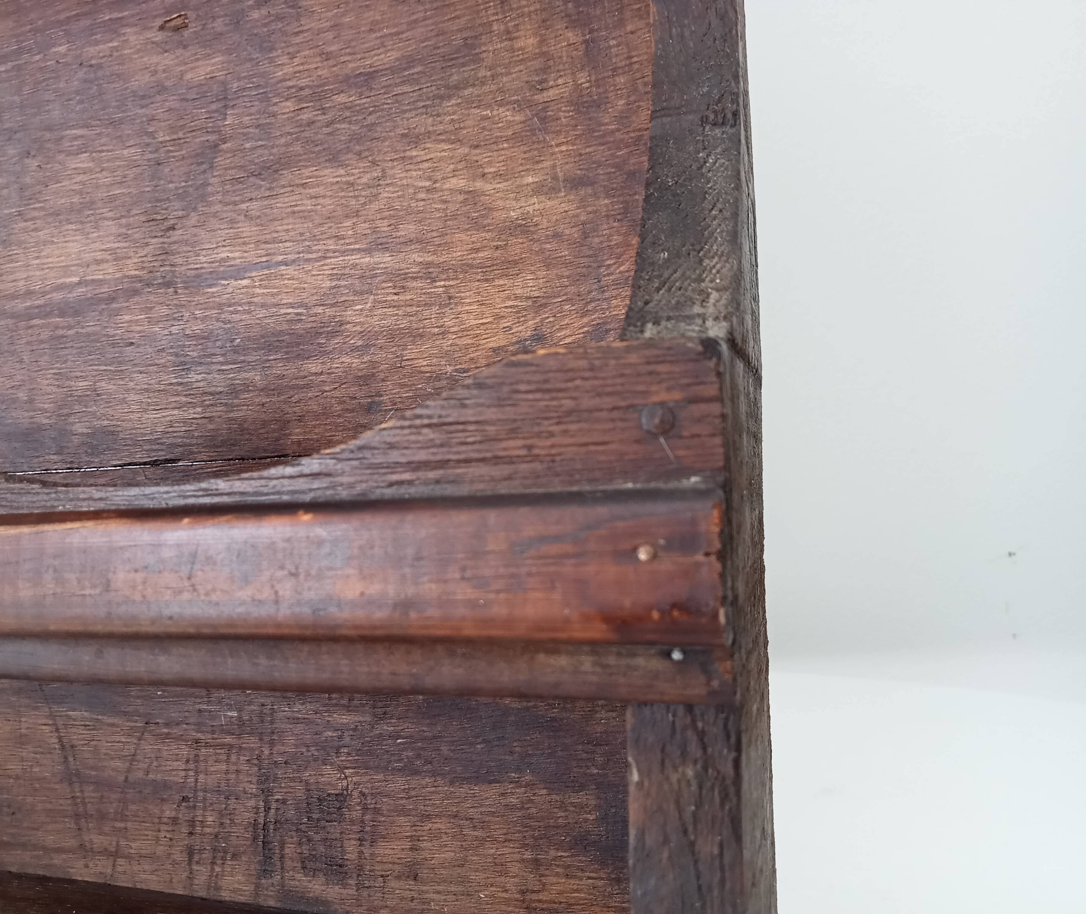 Old spice wall shelf