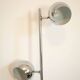 Lampadaire eyeball 2 feux en chrome