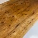 English antique pine dining table