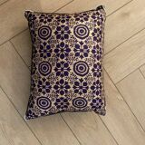 Cushion / floral pattern /100% silk /40x30cm