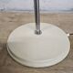 Vintage chrome / white Bauhaus floor lamp Gubi Bestlite BL3