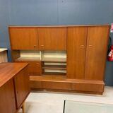 Scandinavian living room teak sideboard