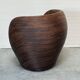 Organic Rattan Lounge Chair Attributed to Gabriella Crespi