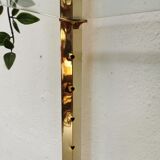 Shelf vintage brass gilded design 1970