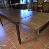 Scandinavian extendable oak table from the 1960s.