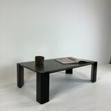 Coffee table, 80s in green marble