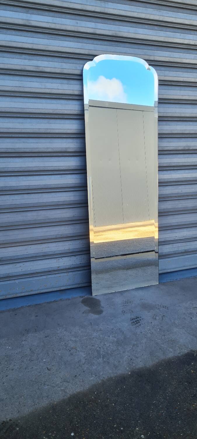 Art deco beveled mirror
