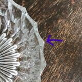 Ensemble de deux coupelles en verre