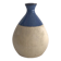 Blue and white ceramic vase