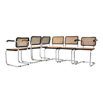 B32 Style Dining Chairs by Marcel Breuer Set of 6