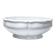 Large vintage salad bowl in white Limoges porcelain, 1960s-1980s.