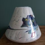 Colored glass lampshade