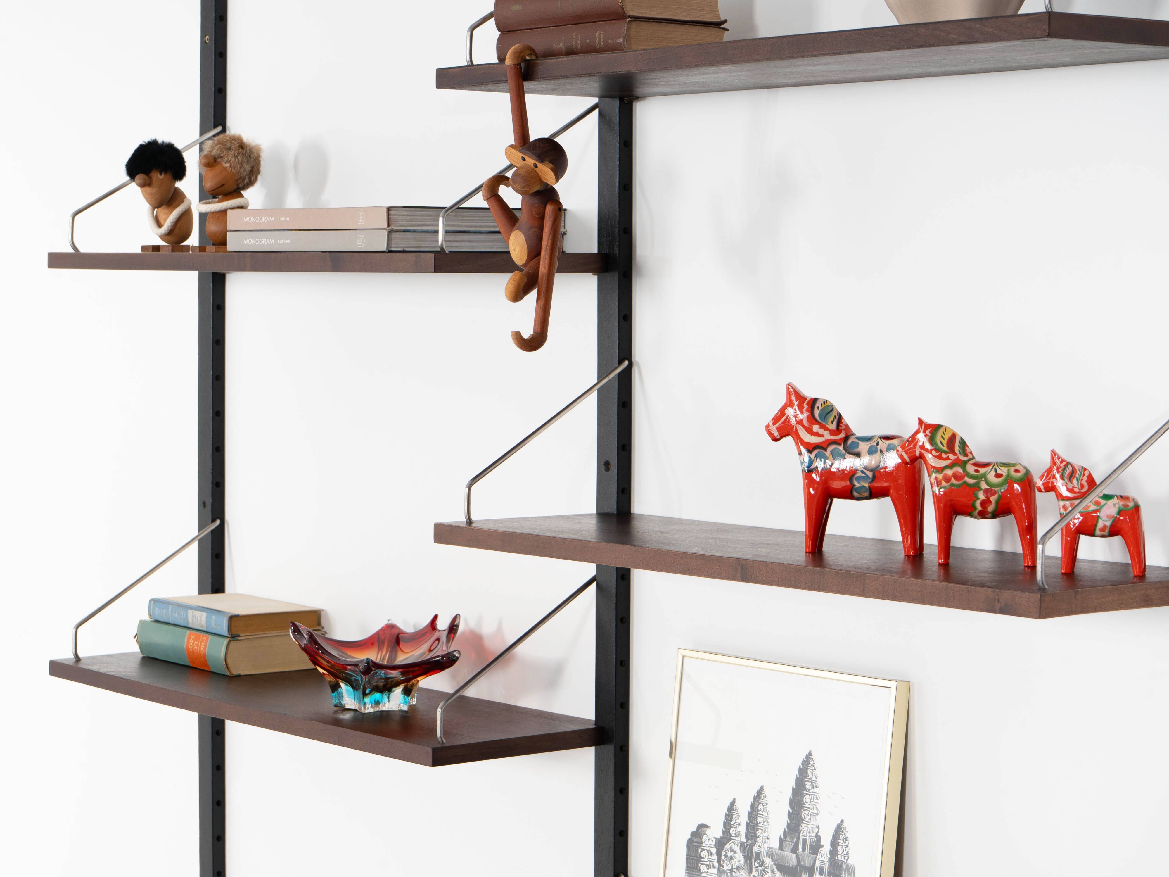 Modular shelving unit, Danish design, 1960s, designer: Poul Cadovius