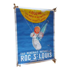 Affiche lithographiee - bebe