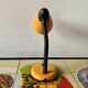 Vintage orange painted metal desk lamp