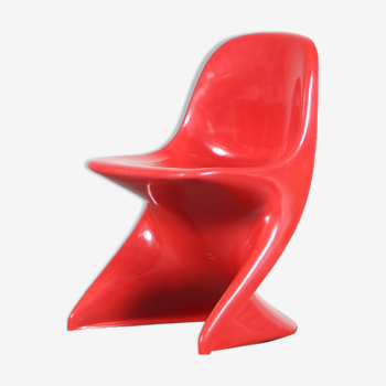 2000s Red “Casalino” children chair by Alexander Begge for Casala, Germany