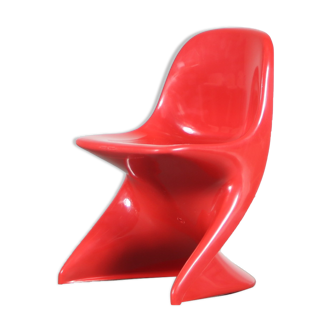 2000s Red “Casalino” children chair by Alexander Begge for Casala, Germany